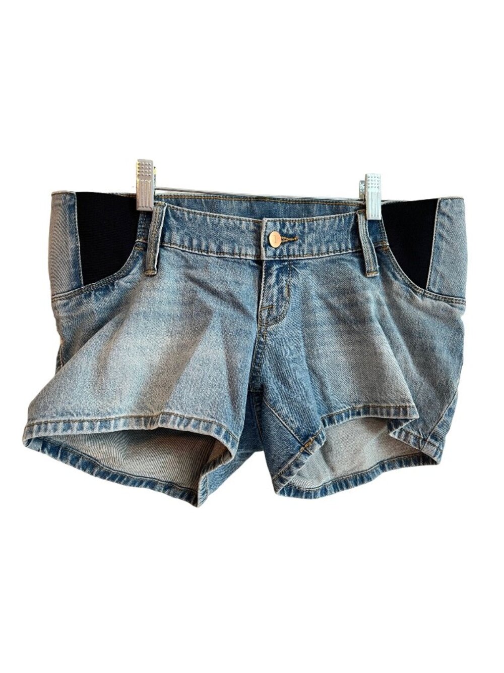 Isabel Maternity By Ingrid & Isabel Denim‎ Midi Shorts Size 4